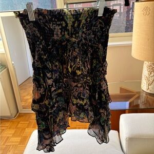 IRO Pampala Skirt in Black multicolor Women's Skirt